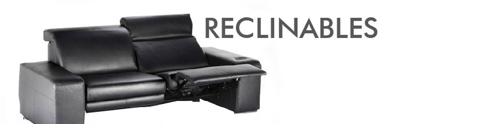 Sofas Reclinables